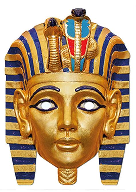 Egyptian Pharaoh Face Mask By Mask Erade Phara01 Karnival Costumes Uk