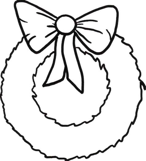 festive coloring pages  christmas wreaths