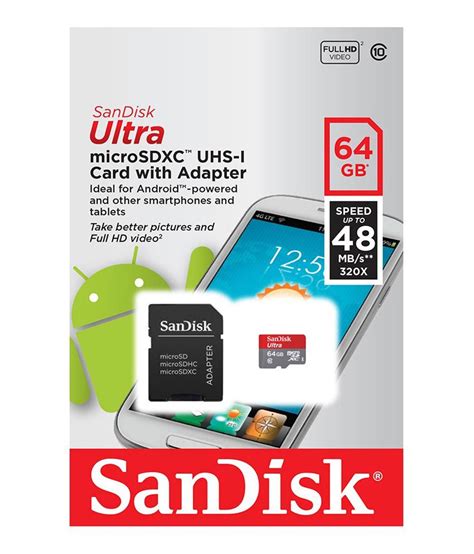 sandisk ultra micro sd  gb  mbps memory cards    prices snapdeal india