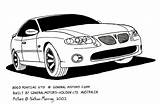 Pontiac Gto sketch template