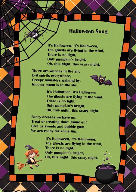 scary night halloween song  kids