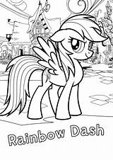 Dash Pony sketch template