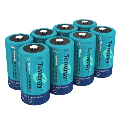 amazoncom tenergy mah nimh  battery rechargeable high capacity