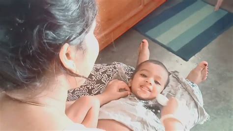 New Breastfeeding Vlog 2023 Beautiful Mom Breastfeeding Desi