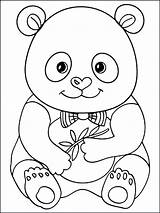 Panda Coloring Pages Cute Baby Printable Color Little Getcolorings Print Kids Getdrawings Cat Choose Board sketch template