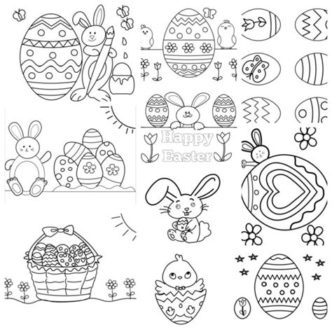 printable easter coloring pages  simply inspire