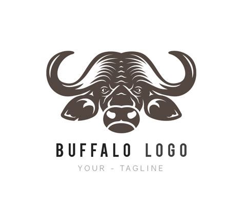 buffalo logo business card template  design love