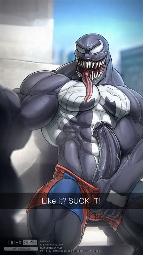 gay venom muscle growth comics
