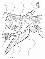 Zarina Tinkerbell Clipart Colouring Tinkelbell sketch template