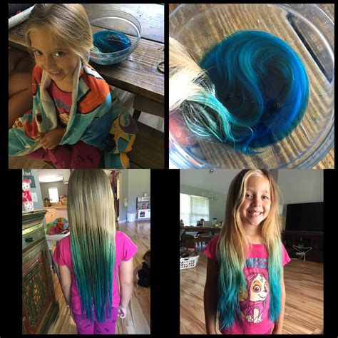 pictures blue kool aid dyed hair   dye  hair