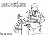 Coloring Rainbow Siege Six Pages Color Swat Colouring Kids Printable Lord Operators Print Tachanka Spetsnaz Drawings Popular Rainbows Bow Fanart sketch template