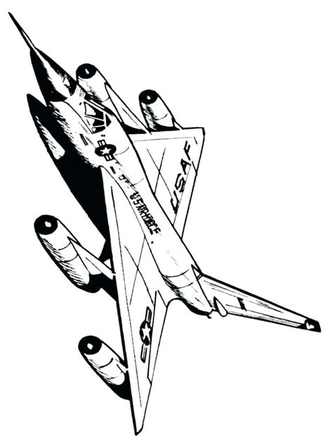 jet airplane coloring pages  getdrawings