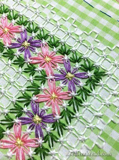 ideas  gingham embroidery  pinterest smocking tutorial