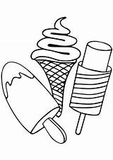 Colorir Cream Ijsjes Eis Sorvetes Malvorlage Sorvete Creams Everfreecoloring Infantis Stimmen Stemmen sketch template