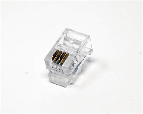 rjrjrj modular headset crimp connector  pack  bag pc tupavco