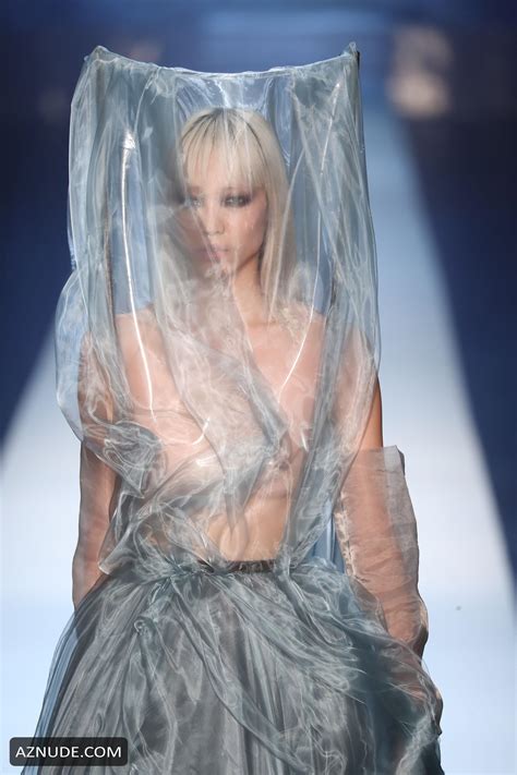 soo joo park sexy in jean paul gaultier haute couture paris fashion