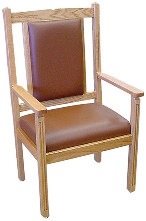 pulpit chair center iowa prison industries chair furniture