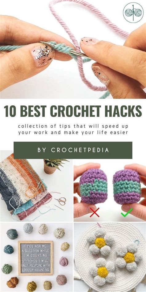 crochet hacks collection  tips  tricks crochet hack