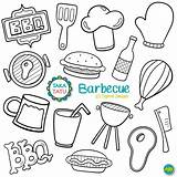 Bbq Drawing Doodles Barbeque Digital Paintingvalley Barbecue Clip Stamp Drawn Hand sketch template