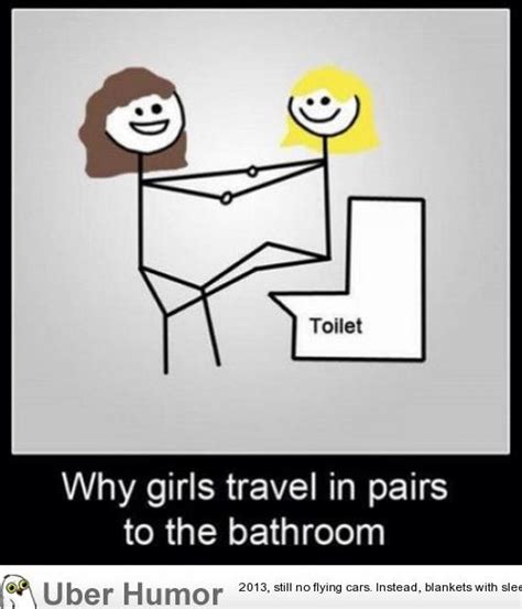why girls go to the bathroom together funny pictures quotes pics