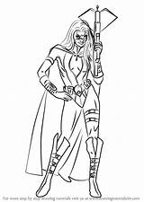 Huntress Tutorials Drawingtutorials101 sketch template