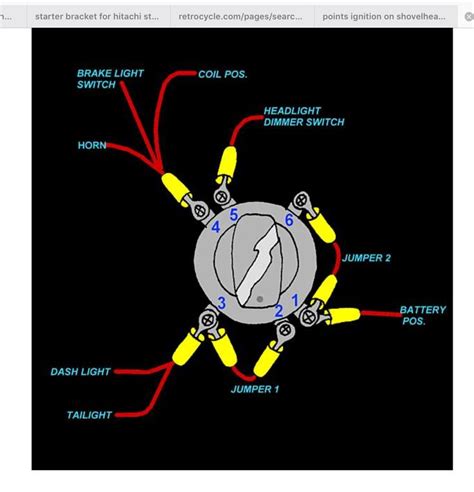 kickstart shovelhead chopper wiring diagram