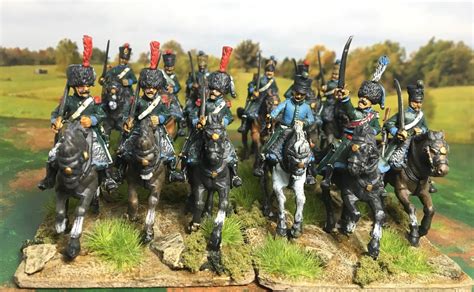 french chasseurs  cheval