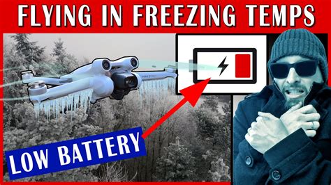 fly  drone  freezing temperatures     youtube
