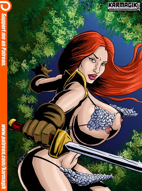 red sonja by karmagik hentai foundry