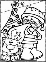 Colorear Claus Coloring Colorindo Natal Atividade sketch template