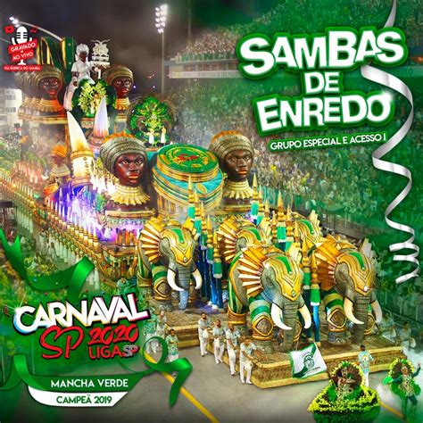 album reune os sambas de enredo  carnaval  de sao paulo  cancoes ja estao disponiveis
