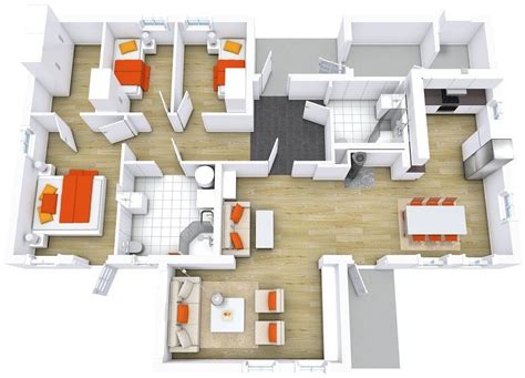 beautiful modern houses floor plan  home plans design
