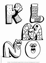 Colorat Desene Imagini Alfabetului Literele Alfabet Fisa sketch template