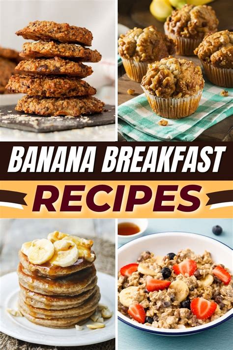 healthy banana breakfast recipes insanely good