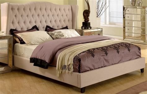 Contemporary Taupe Est King Size Bedroom Bed Hot Sectionals