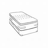 Mattress Drawing Paintingvalley sketch template