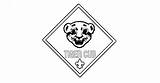 Cub Tiger Coloring Pages Scouts Scout Boy Cubs sketch template