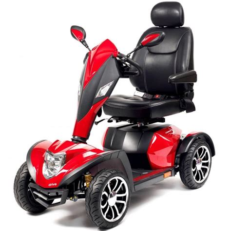 drive medical cobra mobility scooter red pro rider mobility