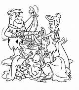 Flintstones Flinstonowie Kolorowanki Flinstons Dzieci Kolorowanka Bam Hanna Druku Flintstone Barbera Marcadores Wydrukowania Disegno sketch template