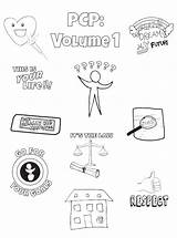 Coloring People sketch template