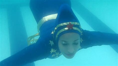 Wonder Woman Costumes Wonder Woman Underwater Blue