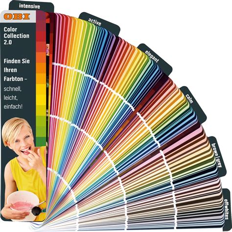 obi farbtonfaecher colorcollection  kaufen bei obi