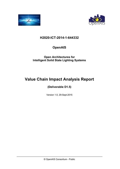 openais  chain impact analysis report