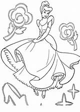 Cenicienta Cinderella sketch template