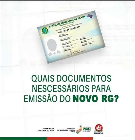 EmissÃo Do Novo Rg Confira Aqui Quais Documentos NescessÁrios