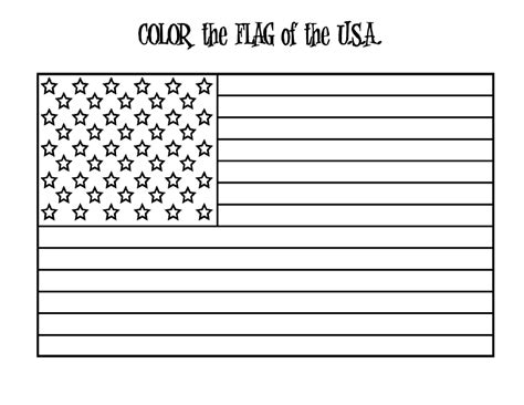 united states flag coloring pages learny kids
