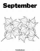 September Coloring Pages 11th Template sketch template