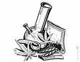 Weed Cannabis Marijuana Bettercoloring sketch template