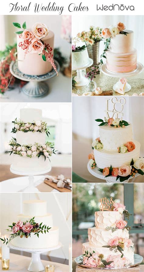15 Most Unique Floral Wedding Cakes Ever That Will Inspire You
