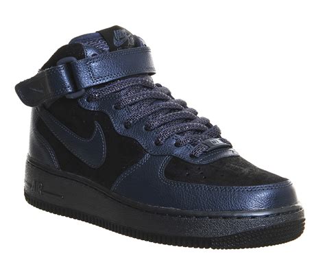 nike air force 1 mid in blue lyst